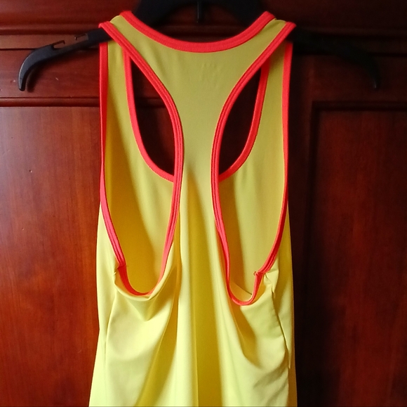 💛🧡 Neon Yellow Tank Top 🧡💛 - Picture 4 of 5